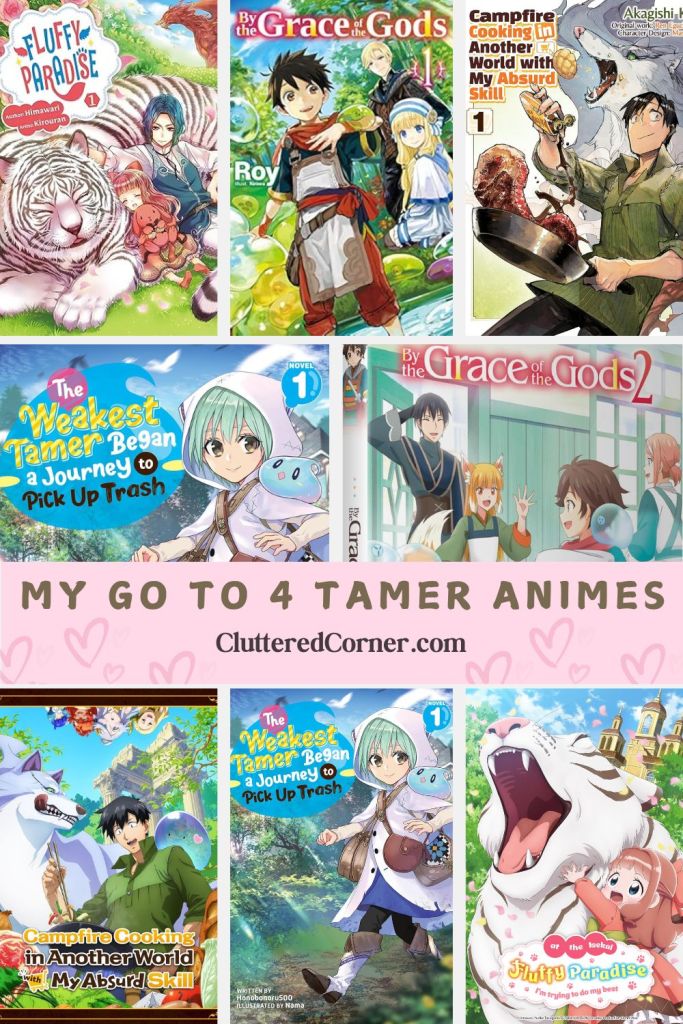 tamer anime and manga covers